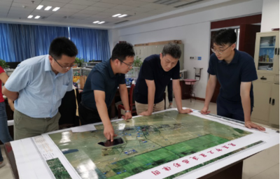 中電科天地信息網(wǎng)絡(luò)研究院領(lǐng)導(dǎo)到遙感信息公司考察交流，共謀遙感信息系統(tǒng)發(fā)展新篇章